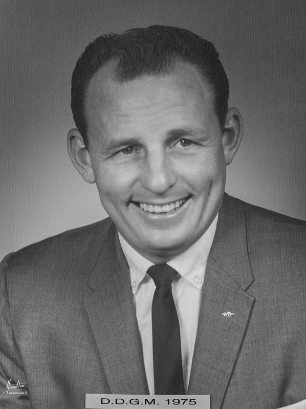 Delmar E. Wallace, Worshipful Master 1962-63