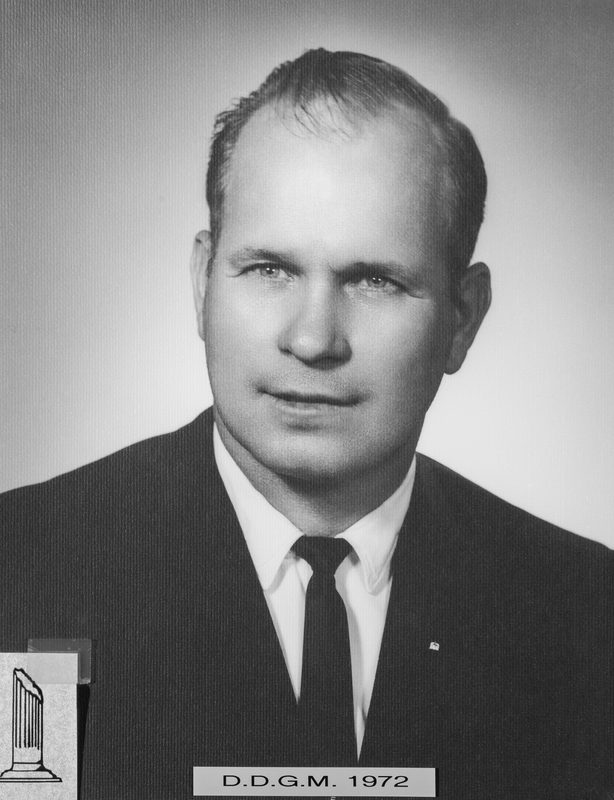 Robert L. Fikes, Worshipful Master 1965-66