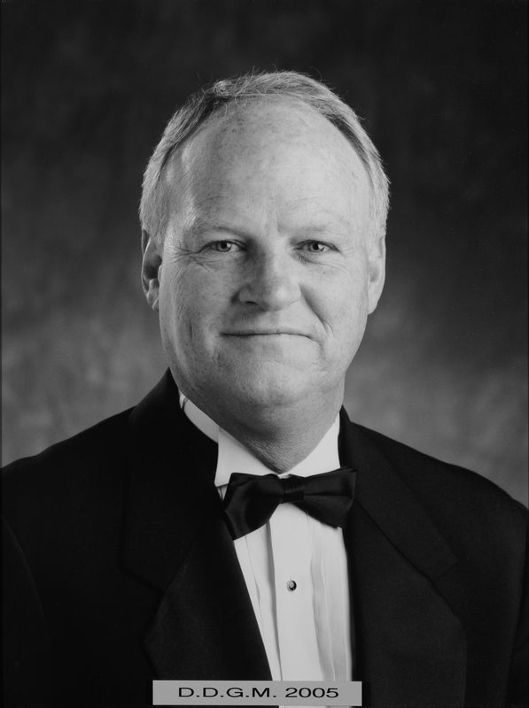 Donald W. Ramsey, Worshipful Master 2001-02